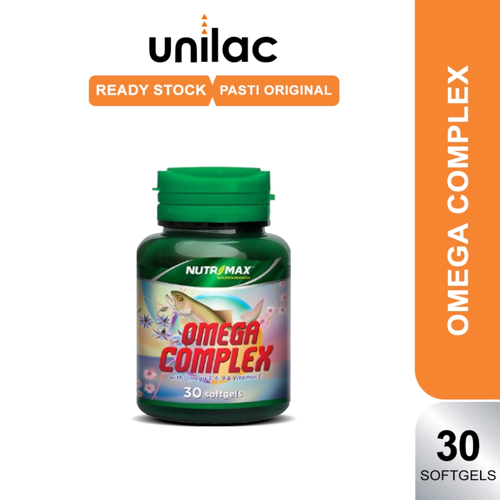Jual Nutrimax Omega Complex Omega 3 6 9 Plus Vitamin E Minyak Ikan Fish