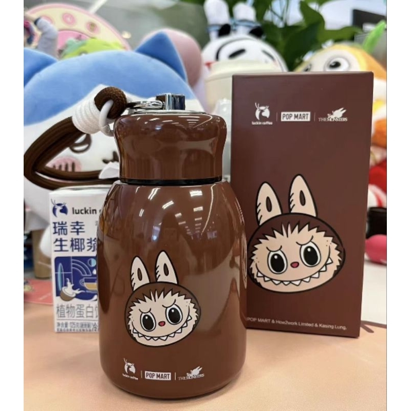 Jual Botol minum Labubu the monster Tumbler labubu Popmart the monster ...