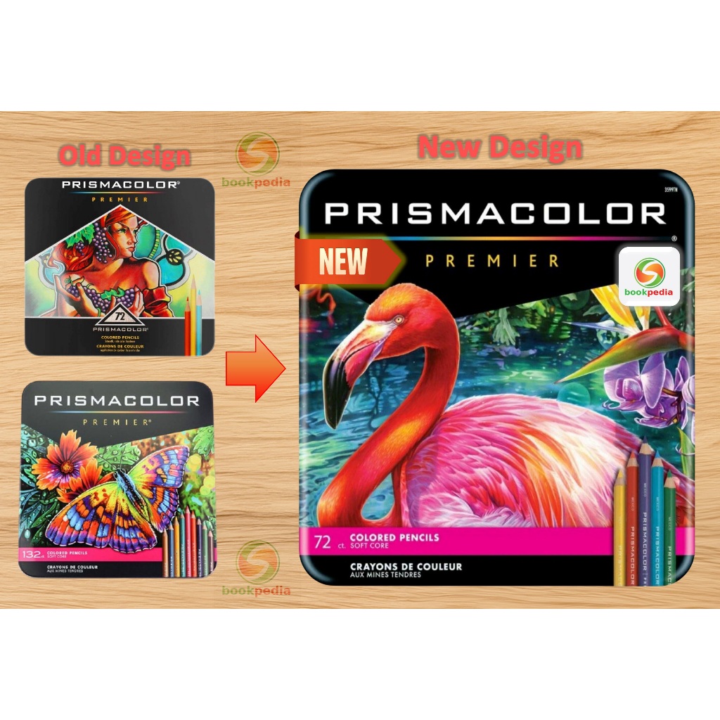 Jual NEW DESIGN ORIGINAL PRISMACOLOR Premier Soft Core 72 Colors READY ...
