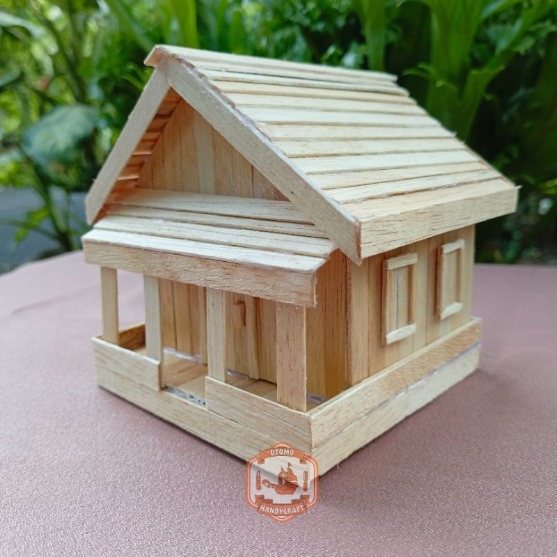 Jual Rumah adat Betawi | Prakarya stik es krim | Kerajinan stik es krim