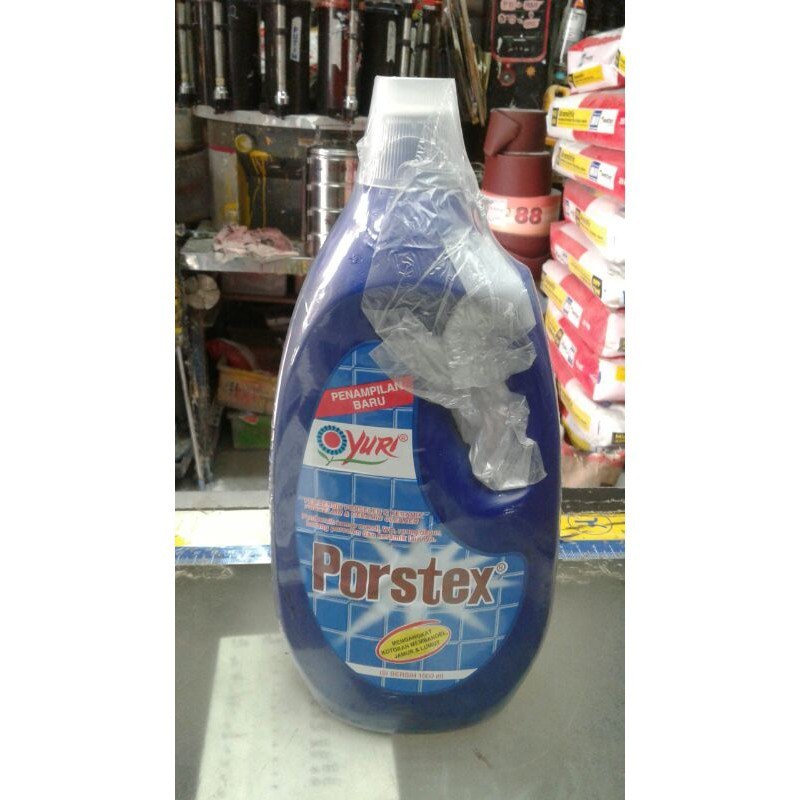 Jual Yuri Porstek Porstex 1000 Ml Pembersih Kamar Mandi Wc Keramik ...