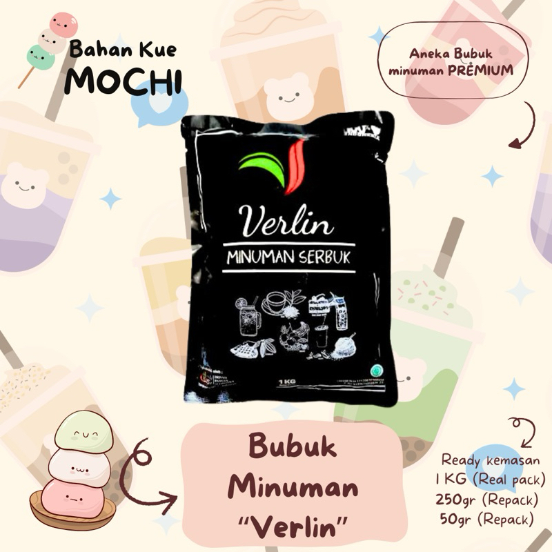 Jual VERLIN POWDER DRINK 1KG / Bubuk Minuman Kekinian 1 KG | Shopee ...