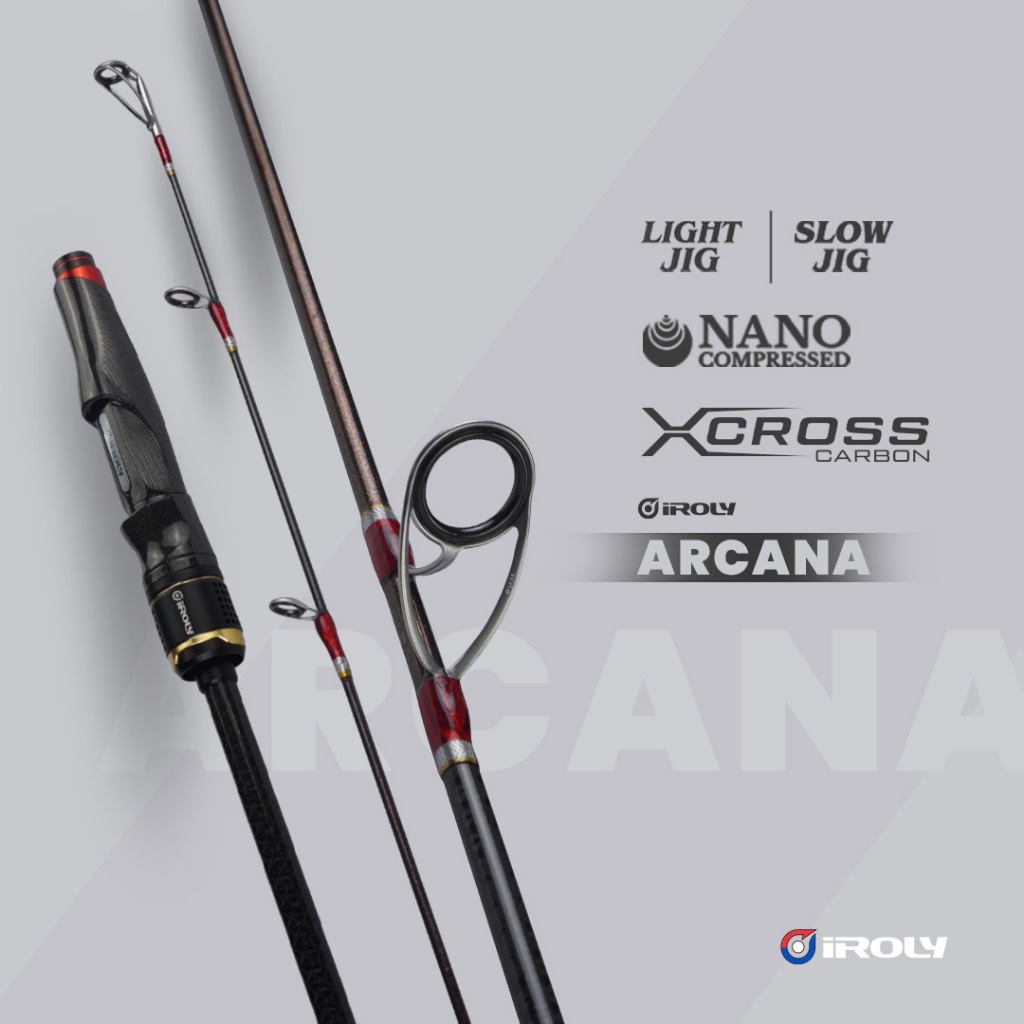 Jual Joran Iroly Exotic Arcana Jigging Laut Solid Carbon Fuji | Shopee ...