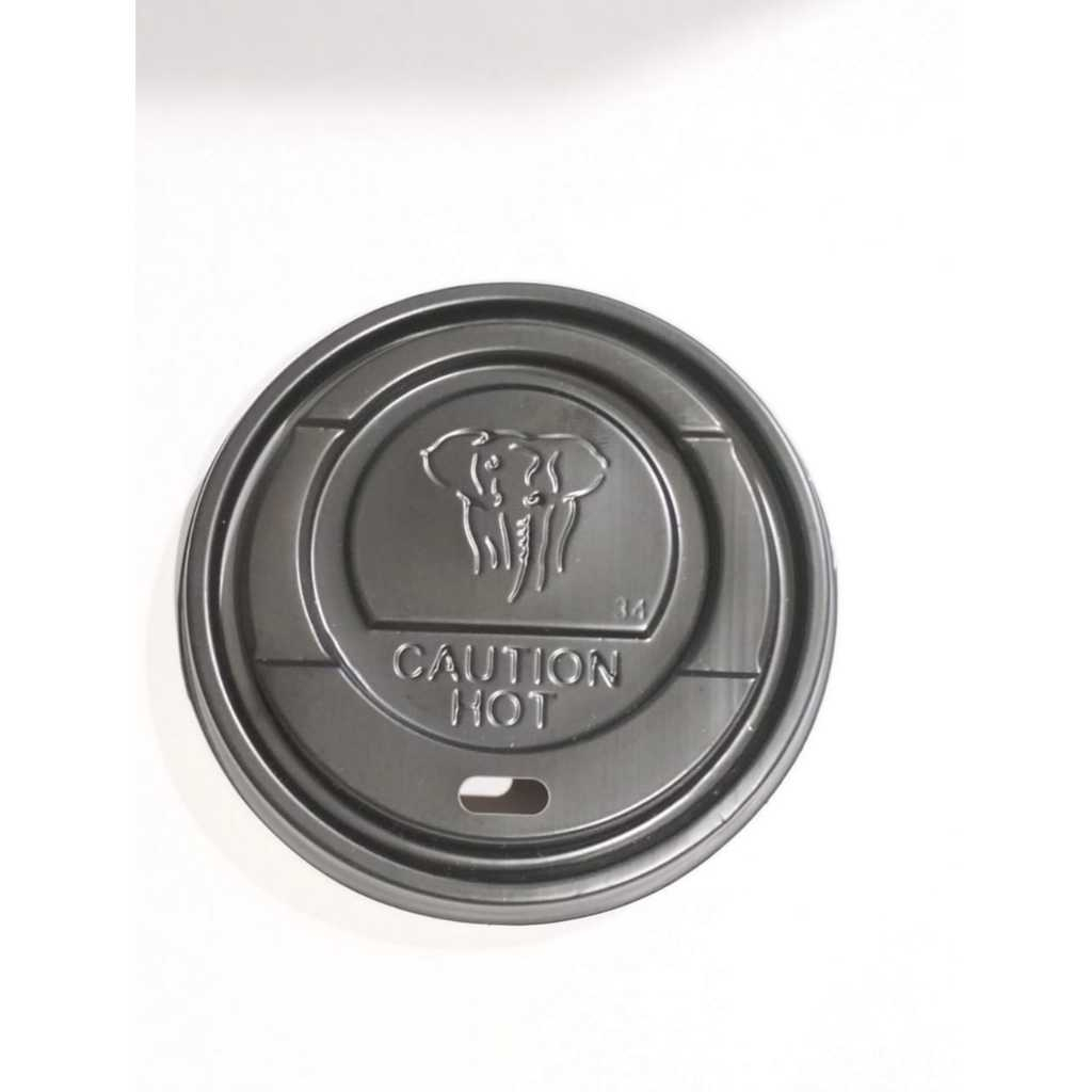 Jual TUTUP PAPER CUP HITAM LID 8 oz 50pcs NESTO | Shopee Indonesia