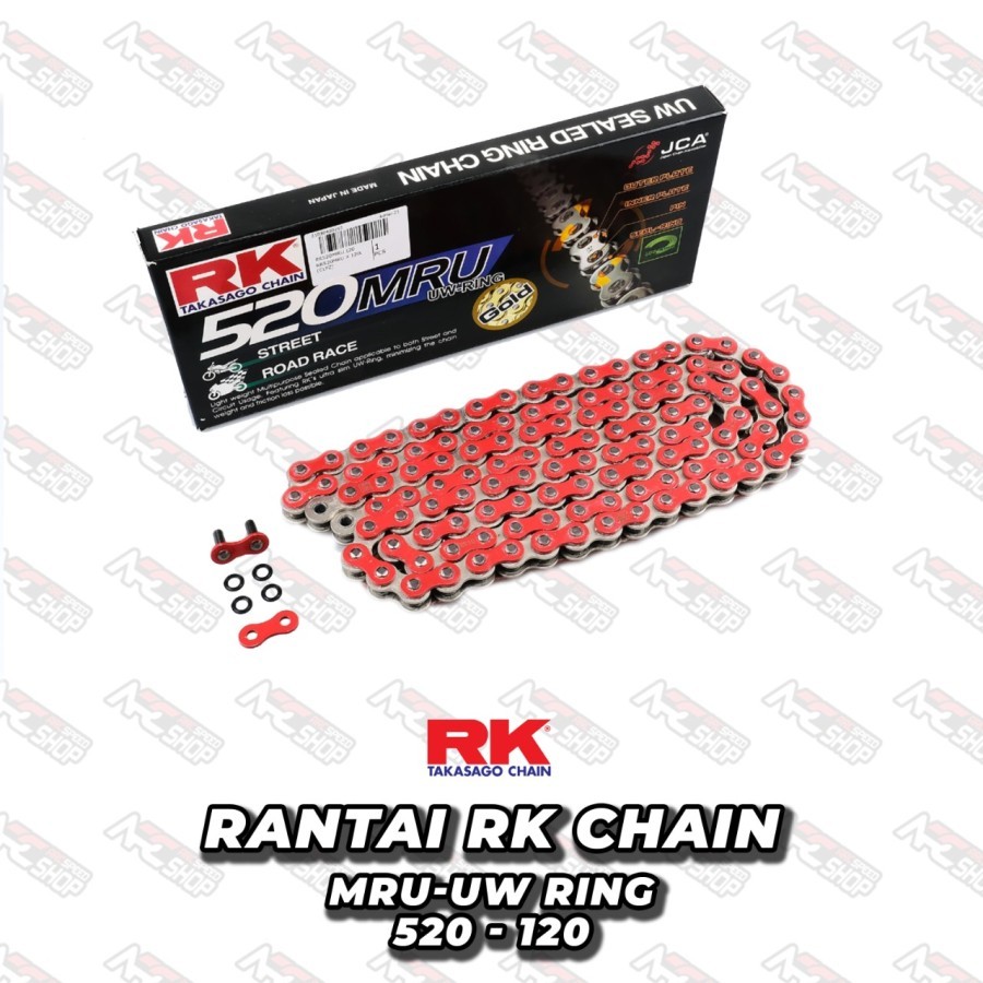 Jual Rantai RK Takasago Chain 520 - 120 MRU UW-RING ZX 25 R Jual Rantai RK Takasago Chain 520 - 120 MRU UW-RING ZX 25 R