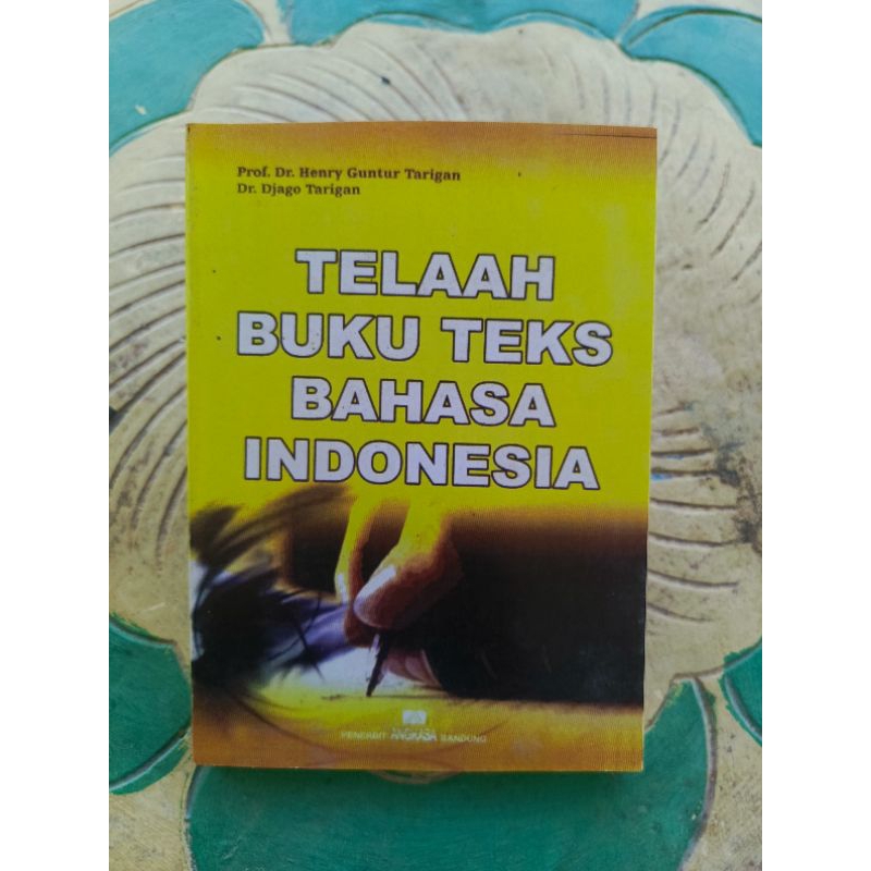 Jual Telaah Buku Teks Bahasa Indonesia By Henry Guntur Tarigan Shopee