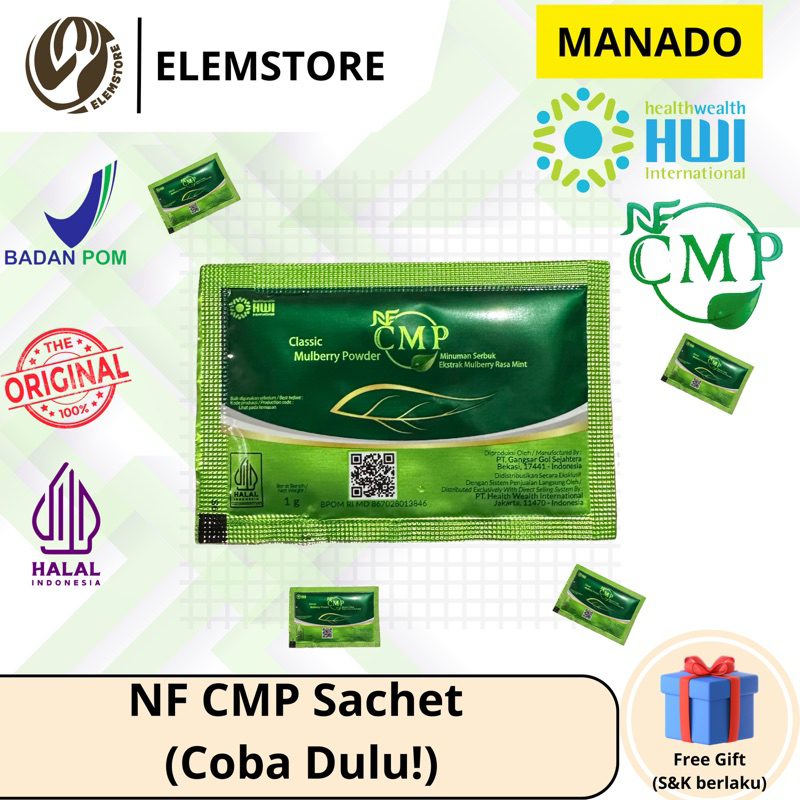 Jual CMP Rasa Mint HWI Sachet 100% Original | Shopee Indonesia