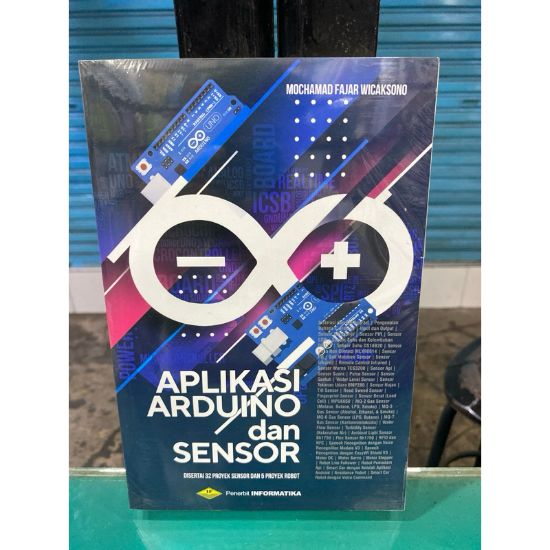 Jual buku aplikasi arduino dan sensor shopee indonesia