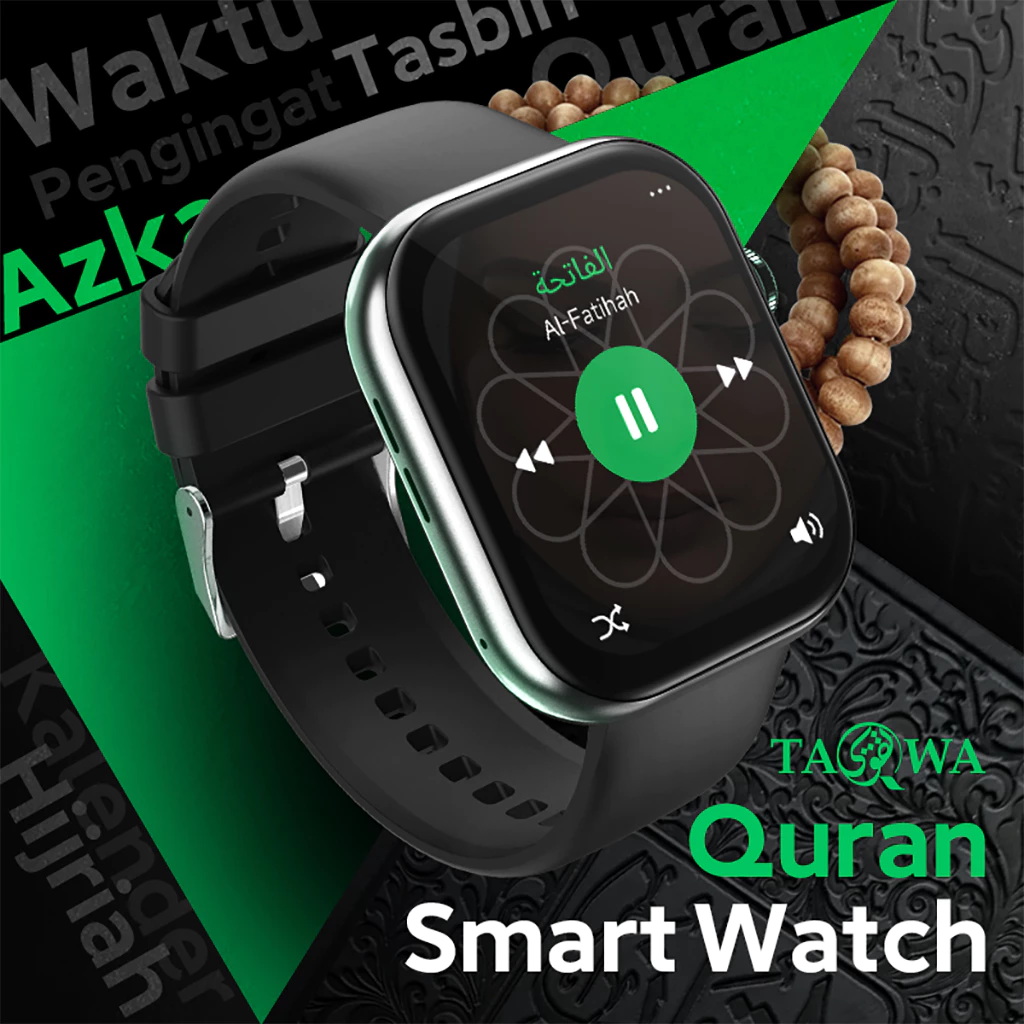 Ulasan TAQWA Quran Smart Watch: Inovasi Teknologi untuk Kebutuhan Spiritual dan Harian Ulasan TAQWA Quran Smart Watch: Inovasi Teknologi untuk Kebutuhan Spiritual dan Harian
