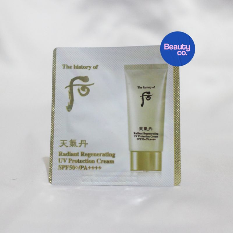 [The History Whoo] Cheongidan Radiant Regenerating UV Protection Cream main image 0