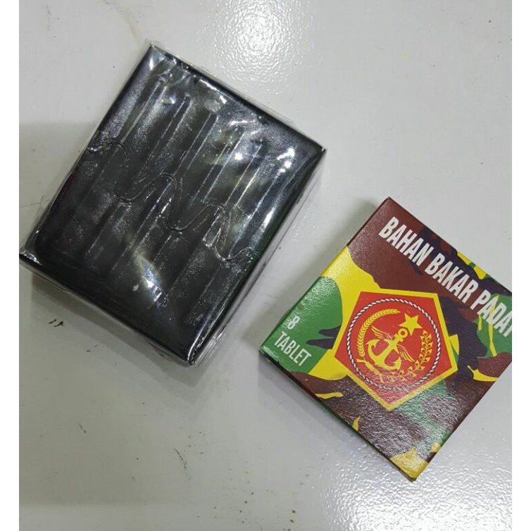 Jual 1 set Parafin parapin Bahan Bakar Padat dan Kompor parapin ...