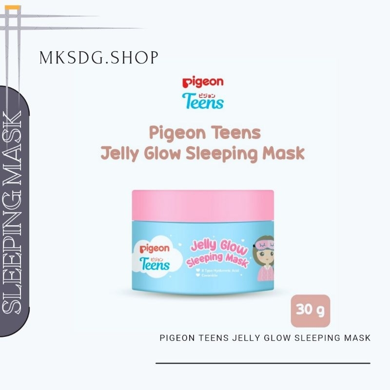 Jual PIGEON TEENS Jelly Glow Sleeping Mask 30g | Shopee Indonesia