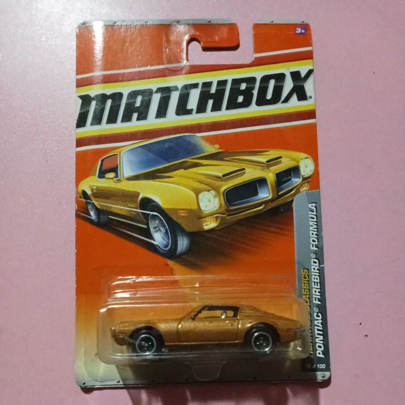 Jual Matchbox Heritage Classics Pontiac Firebird Formula (Japan Sticker ...