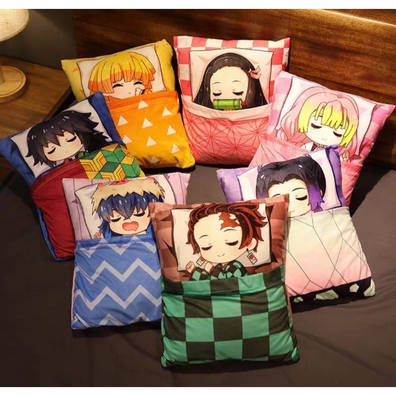 Jual Bantal Anime Demon Slayer | Bantal lucu Kimetsu no Yaiba | Shopee ...