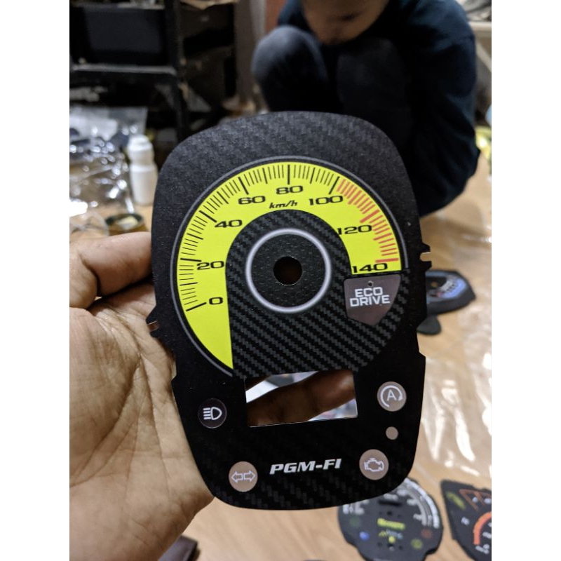Jual Papan speedometer Honda Scoopy R12 panel spidometer custom scoopy ...