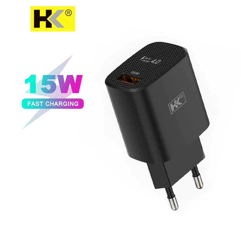 Jual HK D11 Single Port Charger Fast Charging 15W QC4.0 Original Wall ...