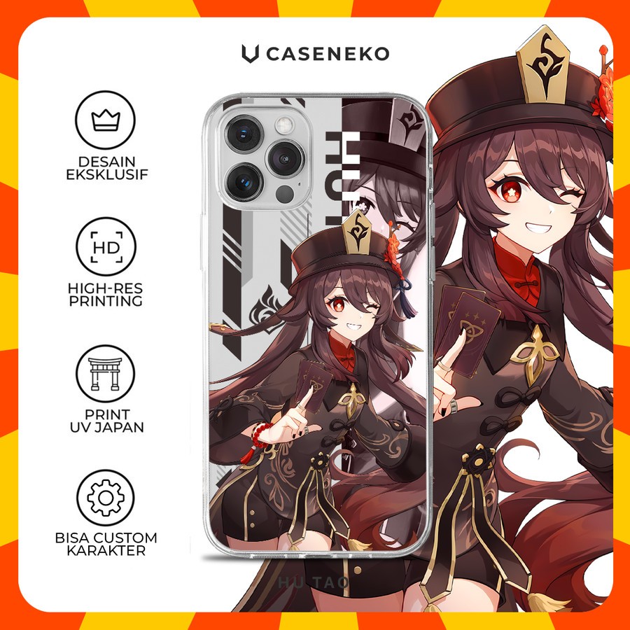 Jual Custom Case Hu Tao Genshin Impact Casing Semua Tipe HP 1 | Shopee ...