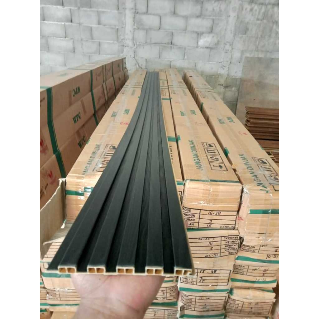 Jual WPC WALLPANEL TYPE 150 LAMINASI 1 BOX | Shopee Indonesia