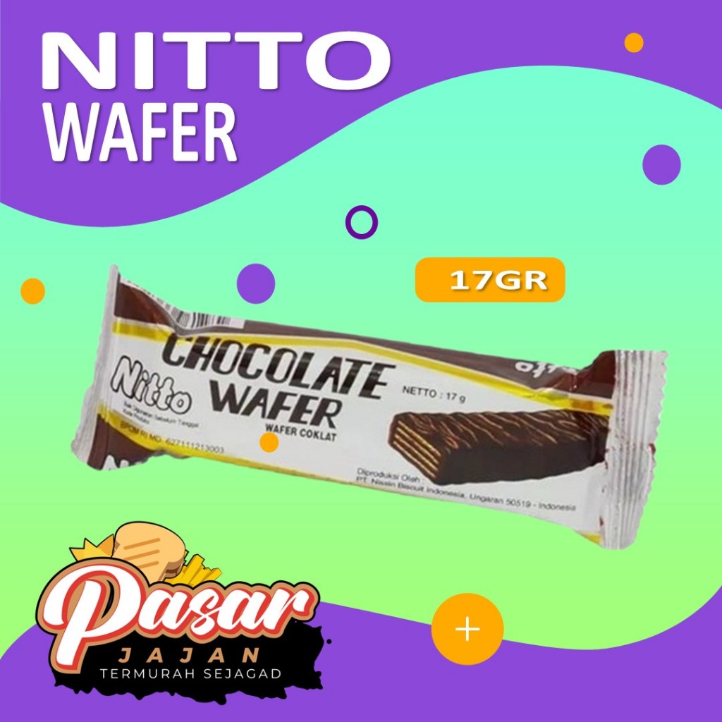 Jual Nissin Nitto Wafer Coklat ( isi 10 X 17gr ) | Shopee Indonesia