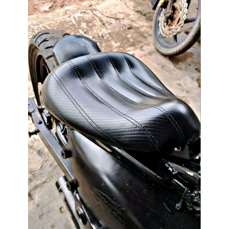 Jual Jok Doble Seat Per Chopper Bobber Custom | Shopee Indonesia