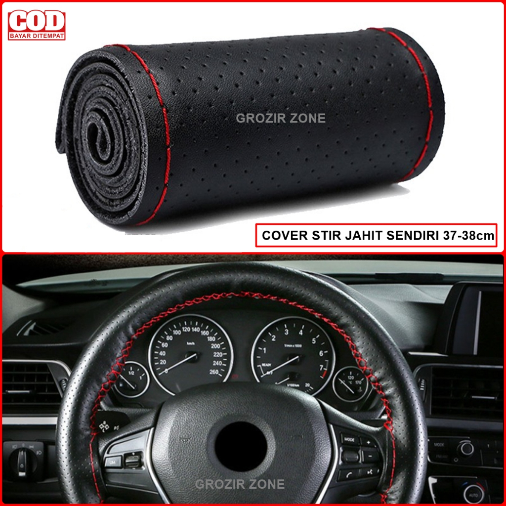 Jual Cover Stir Jahit Sendiri Ukuran 37 38cm Bahan Kulit PU Sarung ...