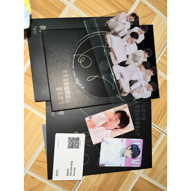 Album BTS Love Yourself Her (V Version) - CD+Poster+Photobook+Photocards - Officiel