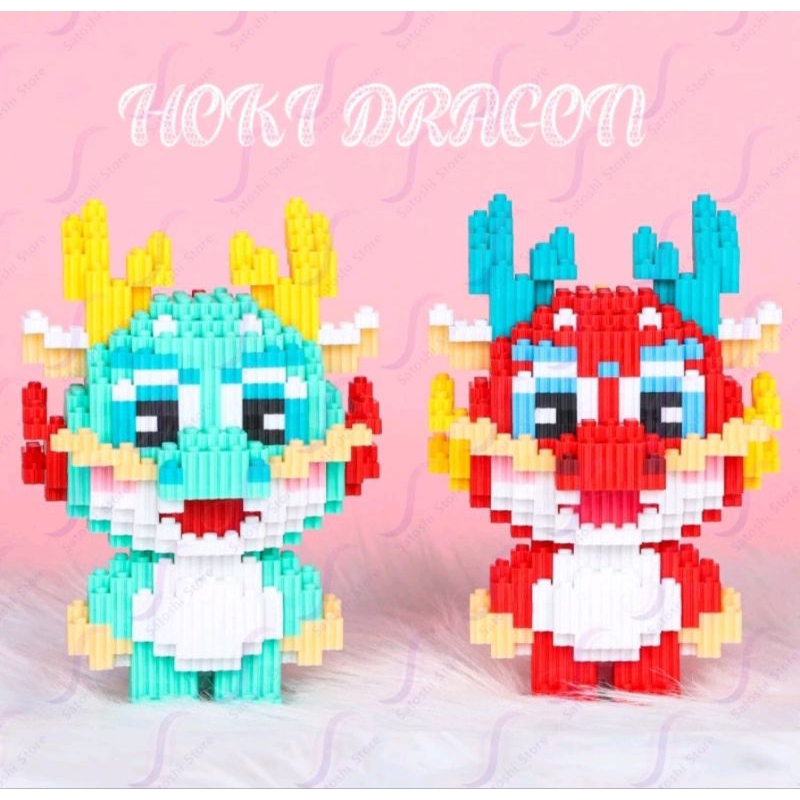 Jual NANO BLOCK 3D HOKI DRAGON (TANPA DUS BAWAAN) | Shopee Indonesia
