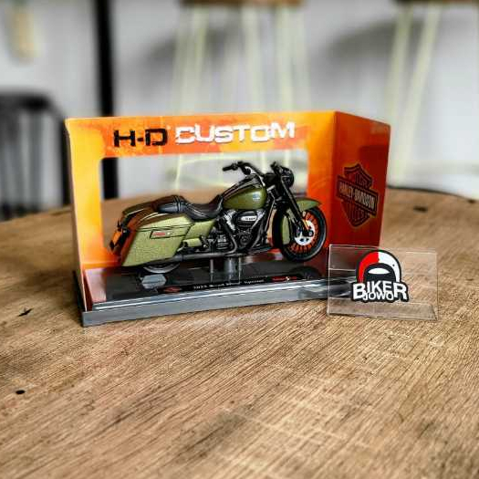 Jual Mainan Diecast Motor 1 : 18 Harley Davidson ROAD KING DUO CVO ...