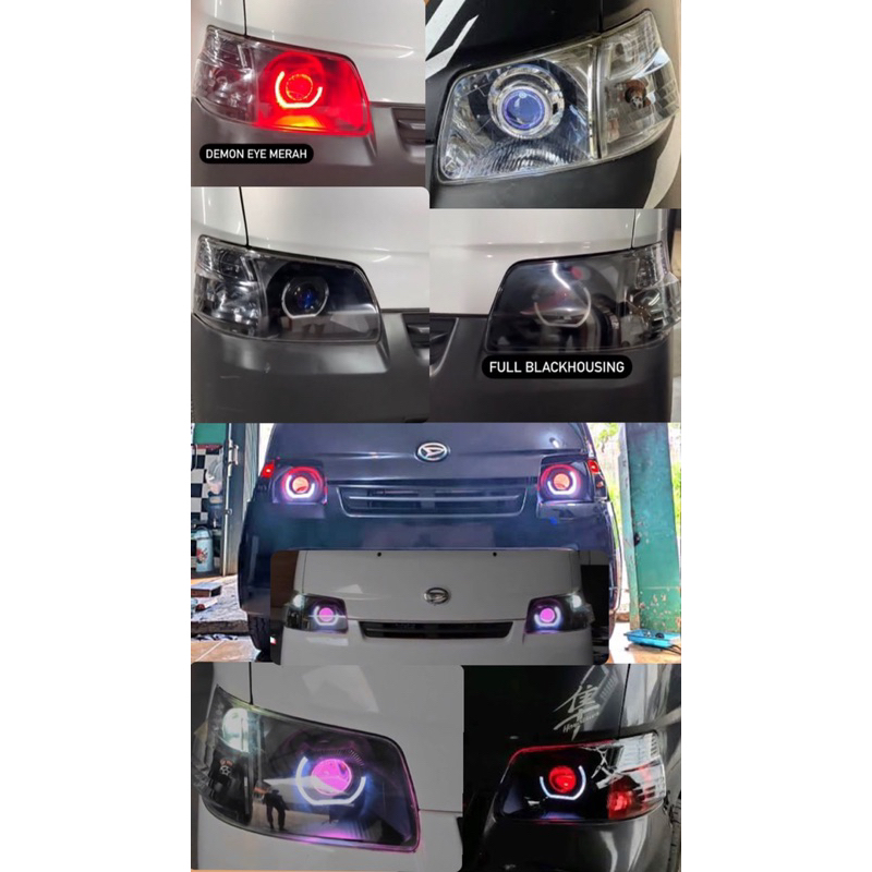 Jual Headlamp grandmax modif biled 2008-2019 (Baru) | Shopee Indonesia