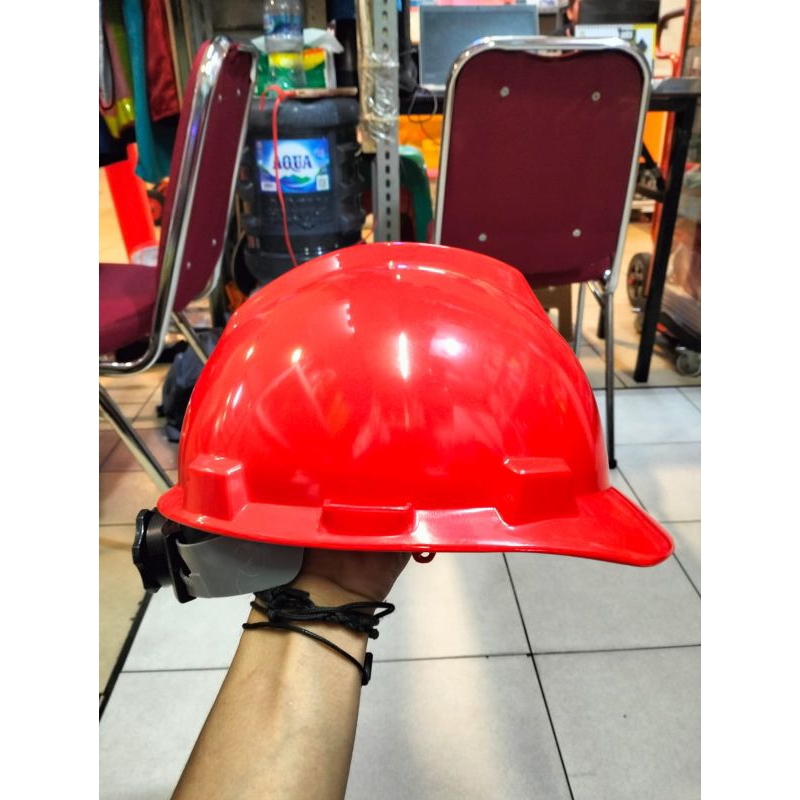 Jual HELM SAFETY KRISBOW / SAFETY HELMET KRISBOW MERAH MURAH Shopee