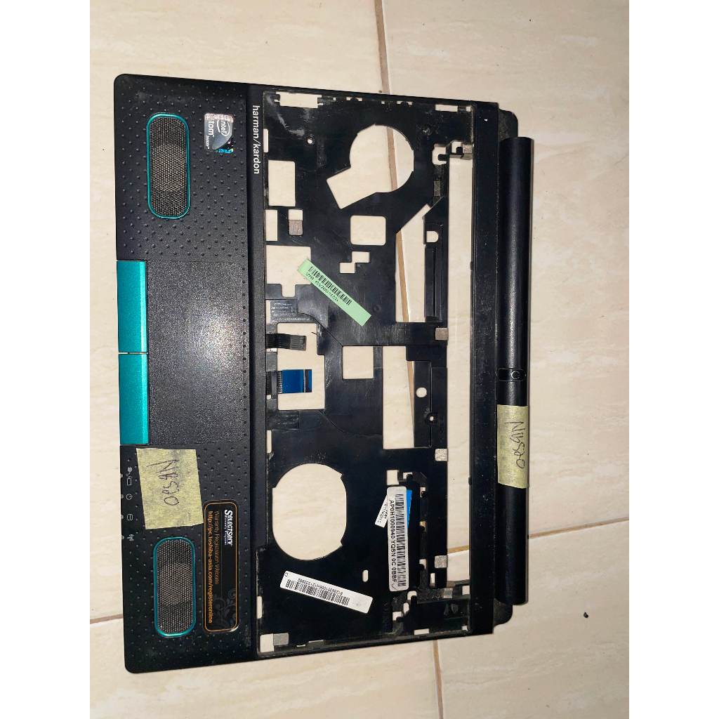 Jual Kesing Case Palmrest Topcase Casing Frame Keyboard Toshiba NB520 ...