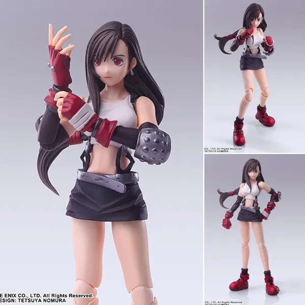 Figurine Tifa Lockhart Final Fantasy VII Bring Arts - PVC Peint, Par Square Enix, Environ 14cm