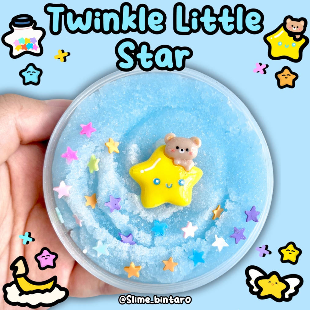 Jual TERUPDATE CLOUD SLIME TWINKLE LITTLE STAR BY SLIME BINTARO PREMIUM ...