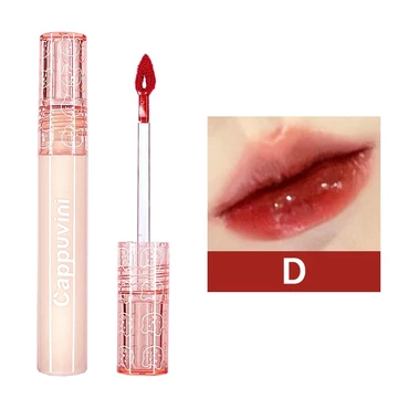 CAPPUVINI LipGloss Korean Lip Gloss Watery Korean Lip Tint Glossy Lip Tint Mirror SS