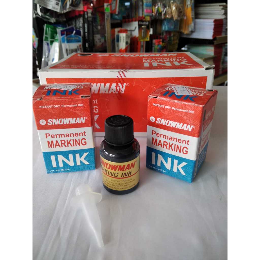 Jual REFILL TINTA SPIDOL PERMANEN WARNA / REFILL TINTA SPIDOL ...