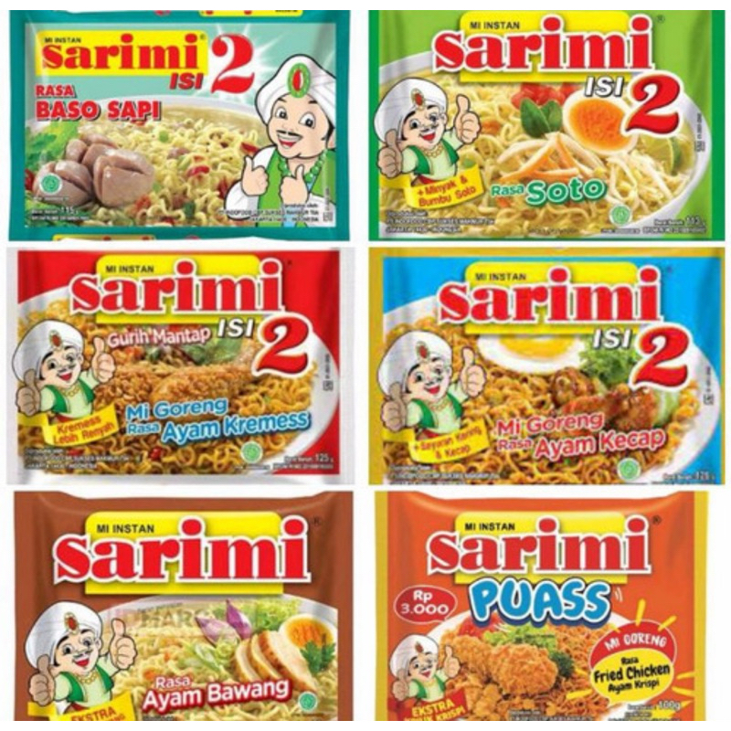 Jual Sarimi Baso/ Soto/ Goreng isi 2(Jumbo) 1Dus@24Bks | Shopee Indonesia