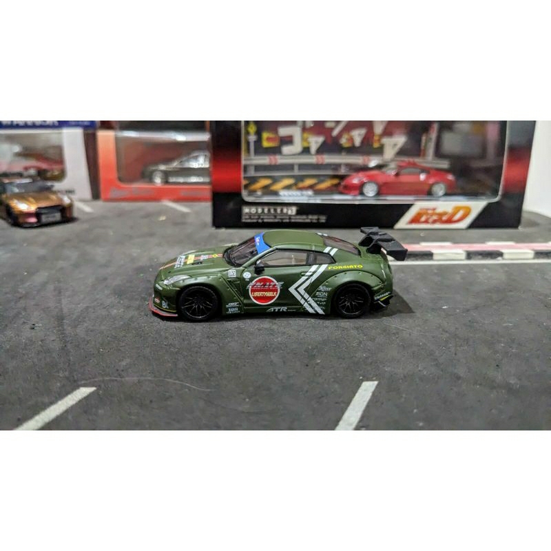 Jual Diecast Mini gt LBWK Nissan Gtr R35 type 1 zero fighter no 7 Loose ...