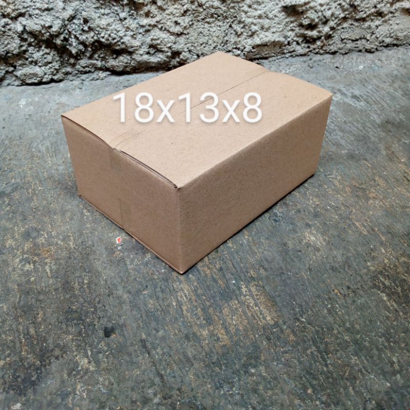 Jual KARDUS PACKING UKURAN 18X13X8 CM | Shopee Indonesia