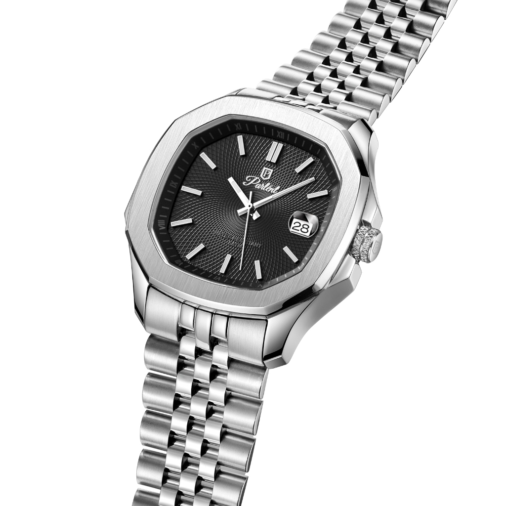 Jual Jam Tangan Pria Parlent Gallant Terra Steel | Shopee Indonesia