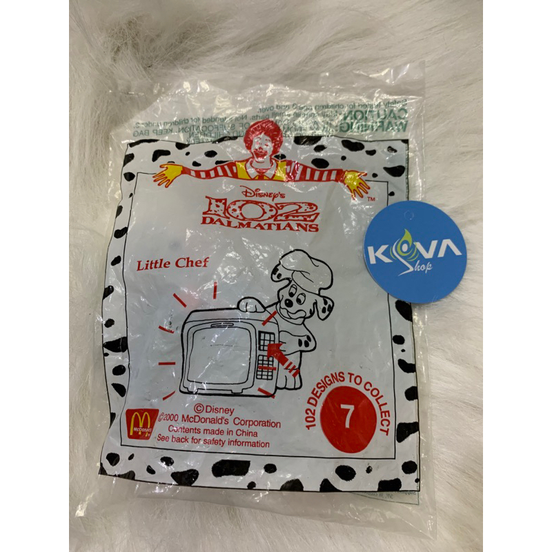 Jual Booked Figure Mainan 102 Dalmatians McDonald's Walt Disney