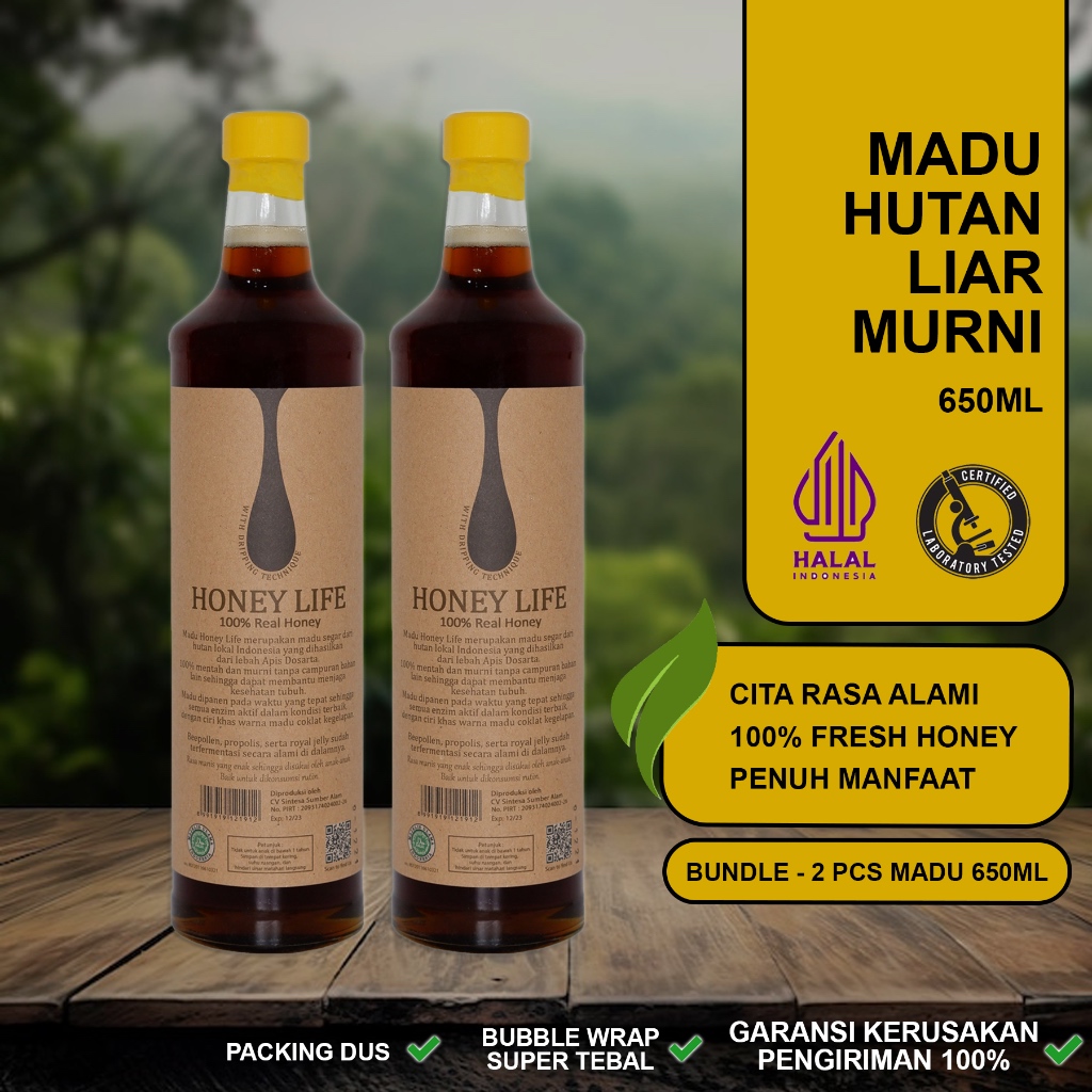 Jual HL - Madu Asli Hutan Honey Life | Madu Murni Forest Honey ( 2