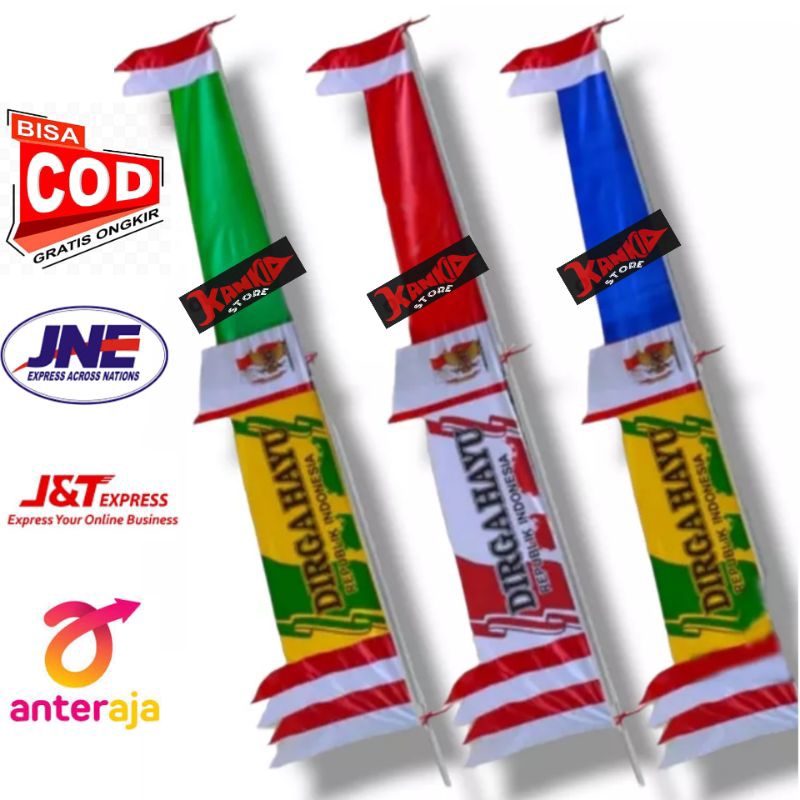 umbul umbul bandir dirgahayu 17 agustusan