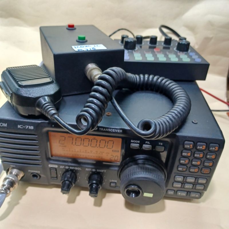 Jual PTT BOX ICOM IC M718 SSB | Shopee Indonesia