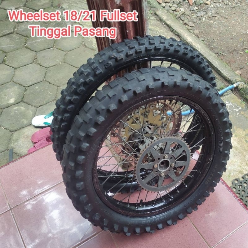 Jual Velg Trail 18/21 Fullset Wheelset Trail 18/21 Roda Trail 18/21 ...