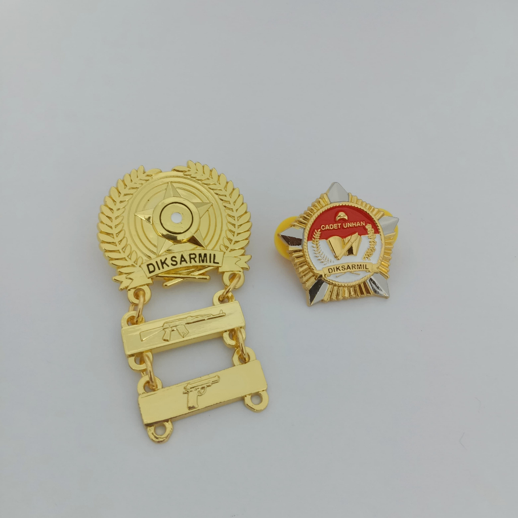 Jual PIN DIKSARMIL UNHAN RI / PIN CADET UNHAN / PIN DASAR MILITER KADET ...