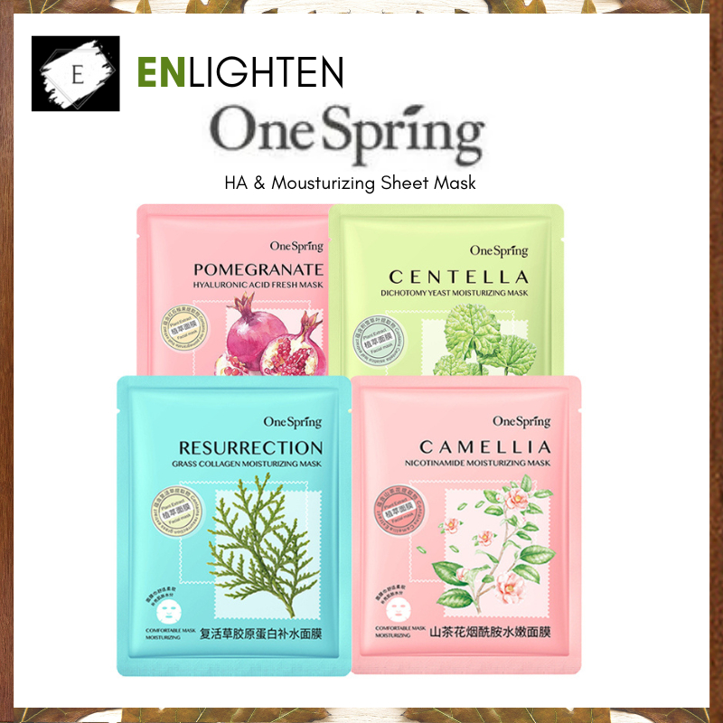 Jual ONE SPRING Sheet Mask Moisturizing Camellia Centella Resurrection ...