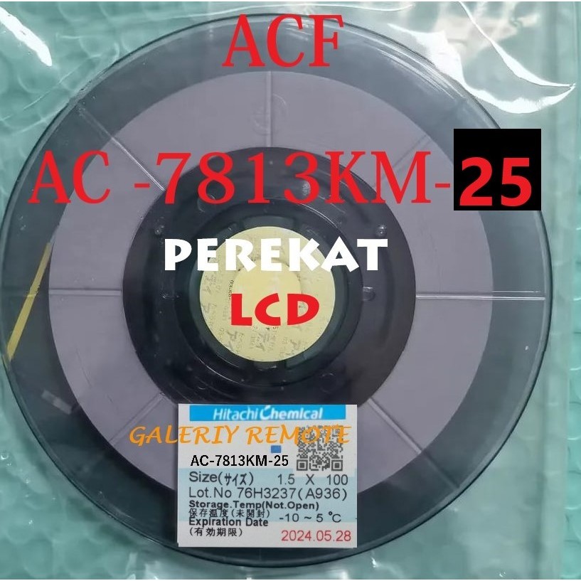 Jual Lem Acf Ac Km Untuk Perbaikan Cof Lcd Disply Led Tv Acf Ac Ay Ke Papan T