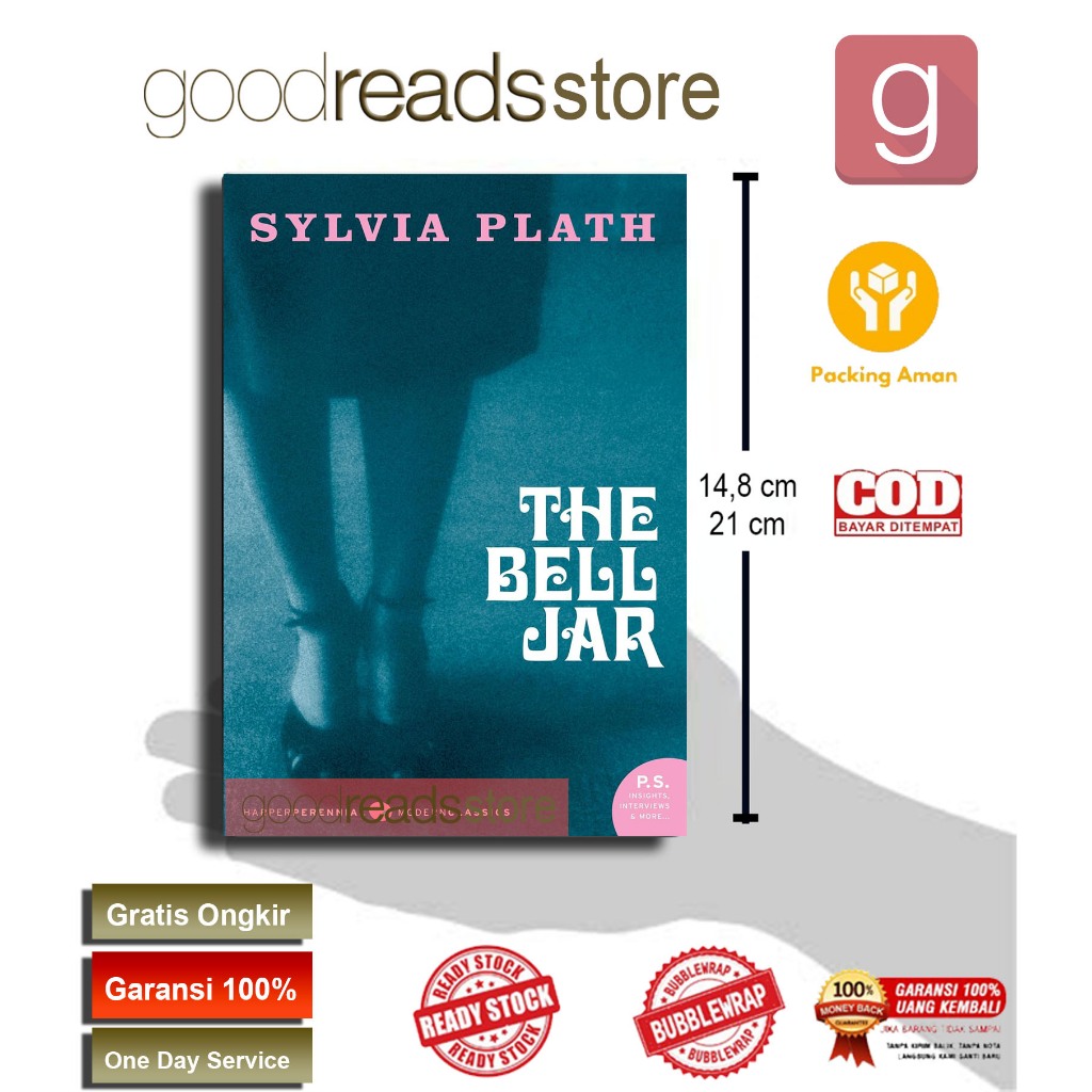 Jual The Bell Jar Sylvia Plath (English) Shopee Indonesia