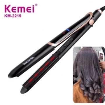Catokan Rambut Kemei KM 2219 Catok Pelurus Rambut KM 2219