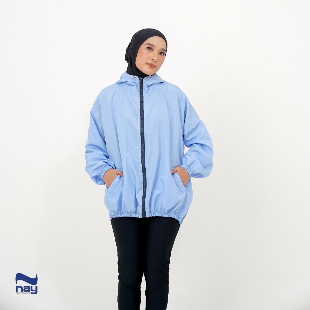 Jual Nay Sportswear Jacket Wanita Jaket Olahraga Hoodie